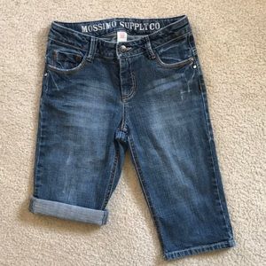 ‼️ On Sale ‼️ GIRLS Bermuda Jean Shorts Sz Large